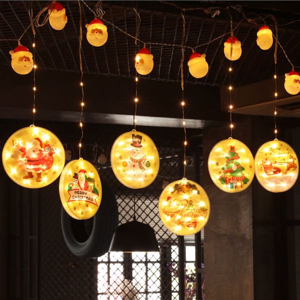 

santa claus snowman deer light merry christmas decor for 2020 christmas ornaments tree xmas gift new year party favor kimter-x814fz