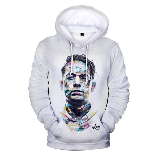 

cartoon high street g eazy 3d hoodies mannen/vrouwen brand design novelty cool rapper g eazy 3d sweatshirt brand designe hip, Black