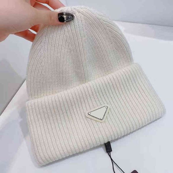 

classic designer beanie knitted hat knit snapback cashmere beanies winter ski hats for man woman fitted snap back ball trucker cap hip hop, Blue;gray
