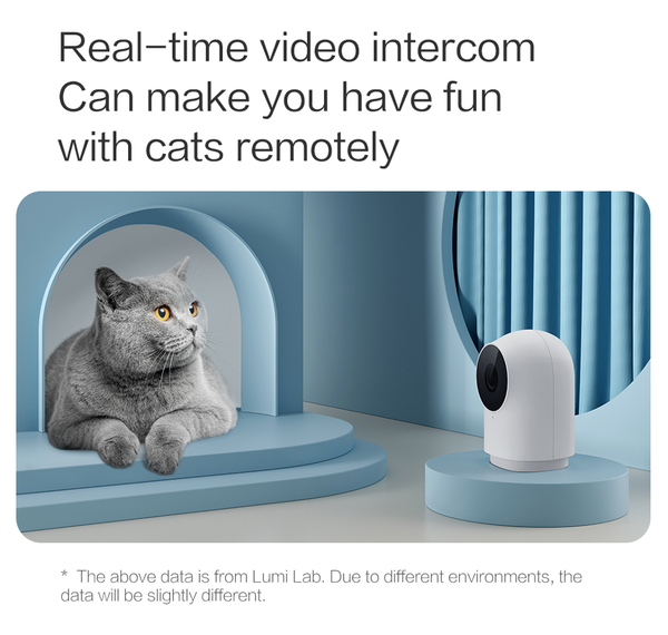 

aqara g2h camera hub 1080p hd apple homekit 140Â° wide-angle view smart home security app monitoring zigbee indoor wifi camera