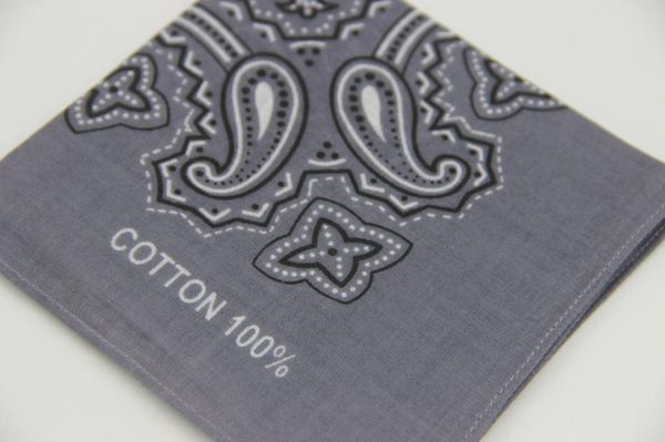 

унисекс хип-хоп черный paisley бандана головной убор волос шарф диапазона судится велоспорт шеи wrist wrap диапазона headtie квадратный шарф, Black