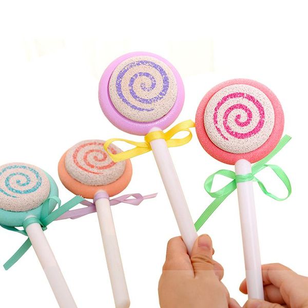 

кожа ноги clean scruber hard skin remover scrub пемза clean foot cute lollipop педикюр файл скруббер цвет случайный