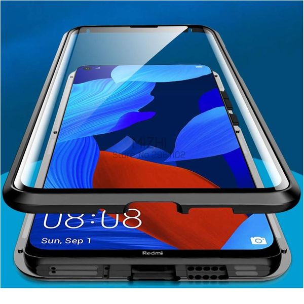 

nova 5t 360 metal magnetic phone case for huawei nova 5t 5 t cases on nova5t yal-l21 yal-l61 l71 l61d dou jllduk