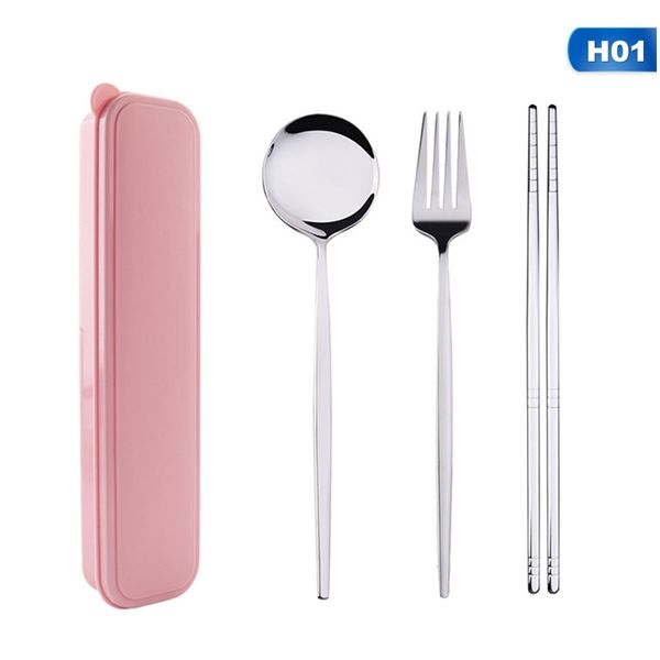 

3шт набор ужин набор столовые приборы из нержавеющей стали посуда нож вилка ложка посуды с коробкой западный ужин инструменты f jllsjx