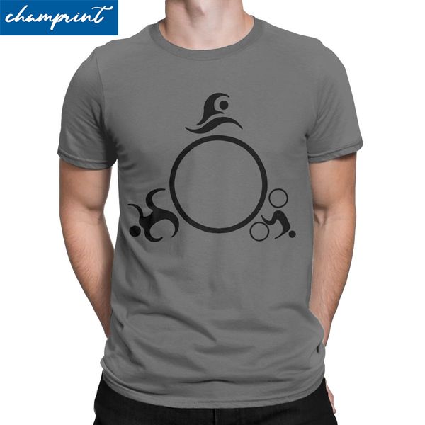

мужчины триатлон 4 триатлон triathlete смешные гонки run велосипед плавание подарков tops crew neck тройники идея подарка толстовка с капюшо