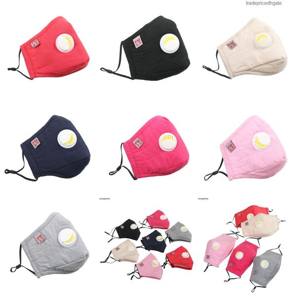 

with mask cotton dust valve pm2.5 face washable mouth masks for student women m 4pol