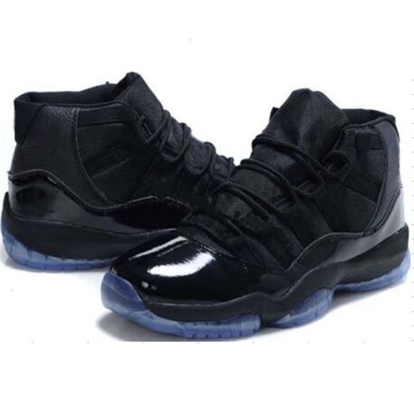 

11s basketball space sports jam 45 new 23 women men shoes 11 sneakers 82 with box -13, Black