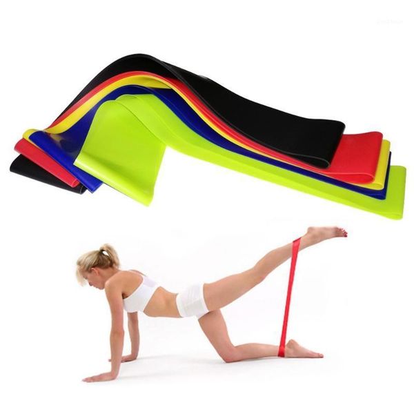 

resistance bands yoga fitness training latex rubber 5pcs/set sports exercise stretch strength bands1