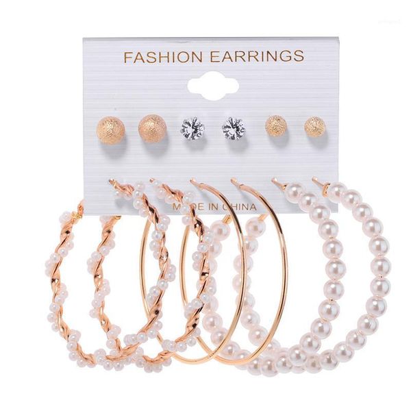 

dangle & chandelier vintage tassel acrylic earrings for women bohemian statement set drop earring 2021 brincos fashion jewelry1, Silver