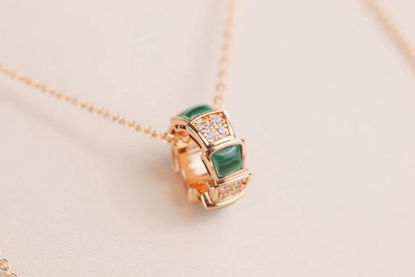 

высокопроизводительные ожерелья s925 стерлингового серебра s925 sperpenti viper series snake кость ожерелья женщин подарок, Silver