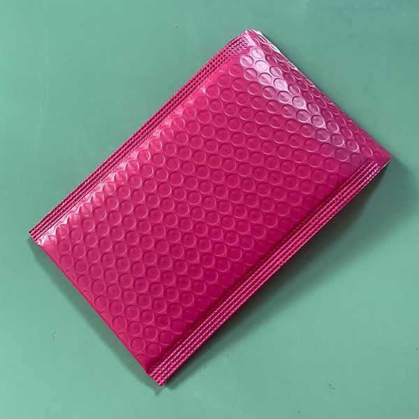 

50шт bubble mailers rose red водонепроницаемый мягкие конверты сумки противоударный courier bubble mailer подкладка поли mailer само seal yx
