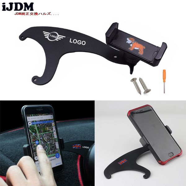

ijdm cup mount for mini cooper r55 r56 r60 r61 car-styling clubman countryman cell phone holder accessories
