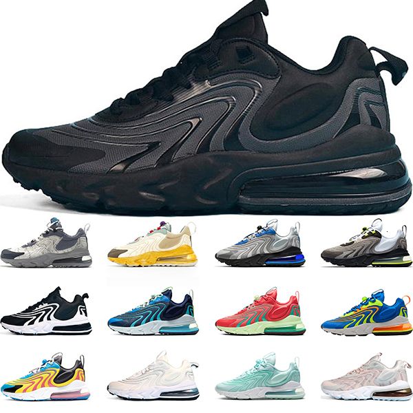 

react eng men women shoes cactus trails triple black white bauhaus royal blue mens trainers sports sneakers size 36-45