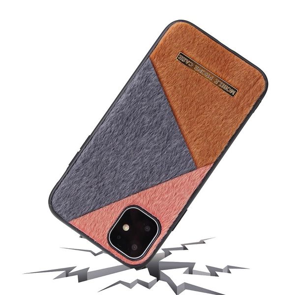 

роскошные милые шить красочные пушистые кожаные чехол для телефона для iphone 11 pro xs max xr x 8 7 6s 6 plus silicone sqcvbx