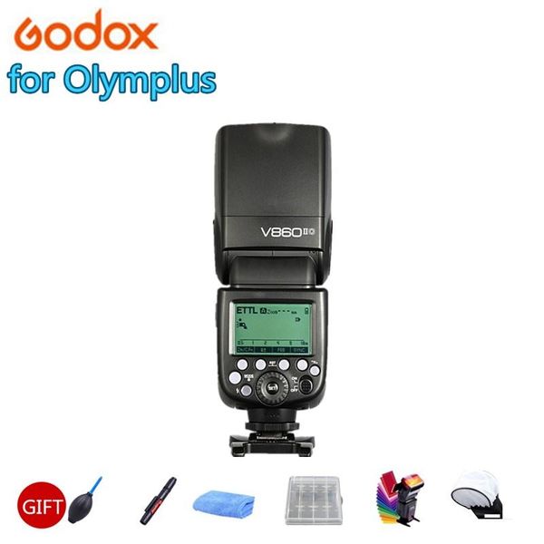 

godox flash v860ii o flash speedlite 2.4g wireless hss 1/8000sl 2000mah li-on battery camera flashs light for cameras