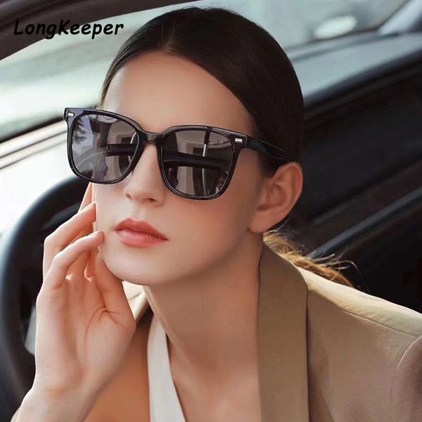 

new brand design square sunglasses women oversized frame vintage sun glasses oculos de sol uv400 goggles shades sunglasses, White;black