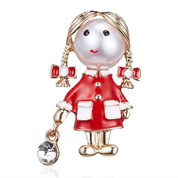 

enamel gymnast practicing gymnastics new ballet dancer girl cute dress coat brooch women fashion jewelry christmas gift