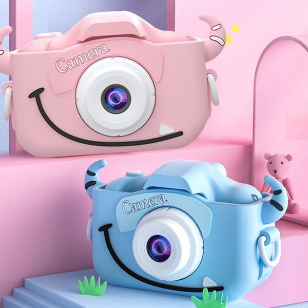 

portable kid's camera 1080p 2.0inch ips screen digital video p toy camera fotograficas chargable pgraphy for gift1