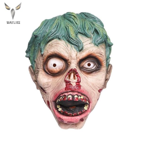 

party masks waylike halloween rotten face zombie latex mask costume horror carnival cosplay props