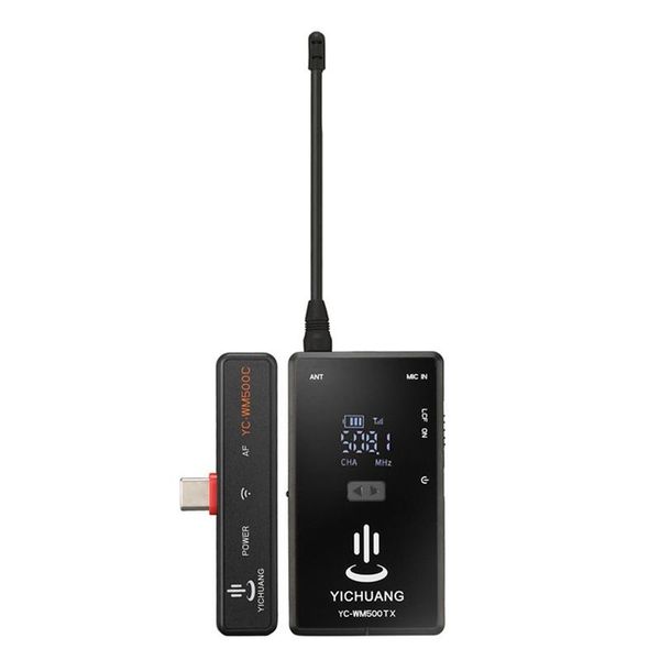 

hfes yichuang for android system type-c wireless lavalier microphone outdoor live broadcast microphone headset lapel