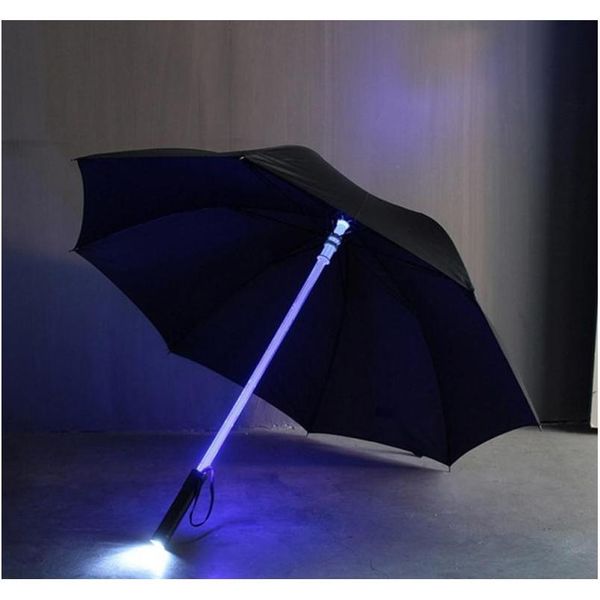 

50pcs/lot cool blade runner light saber led flash light umbrella rose umbrella bottle umbrella flashlight night jllvik home003