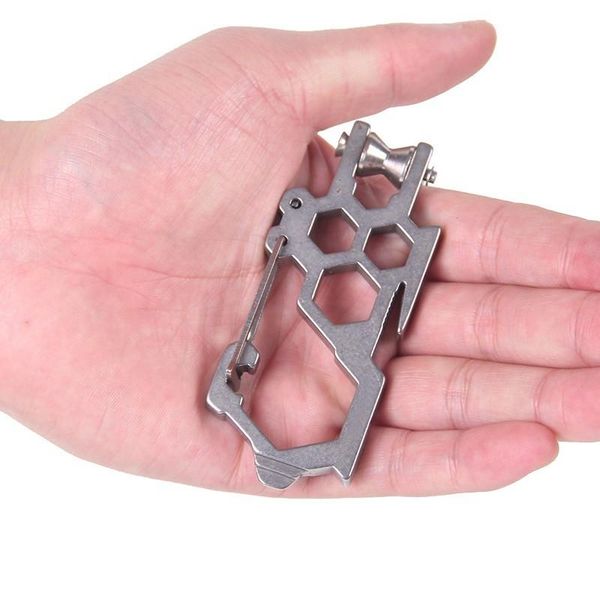 

mountain climb carabiner paracord multipurpose camp hang buckle survive multi tool stainless steel parabiner hike outdoor bbylht alice_bag