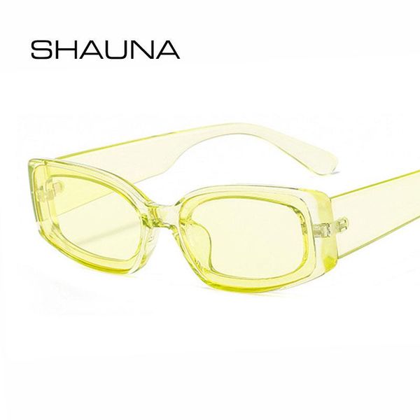 

sunglasses shauna retro small rectangle women brand designer fashion candy colors shades summer styles uv400, White;black