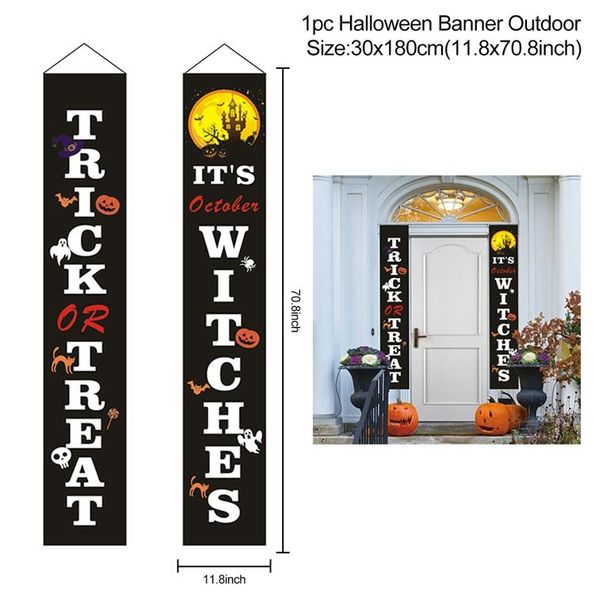 

fengrise хэллоуин дв couplet это ведьма октября хэллоуин украшение для дома кошелька или жизнь horror партии товаров sqcjcm ppshop01