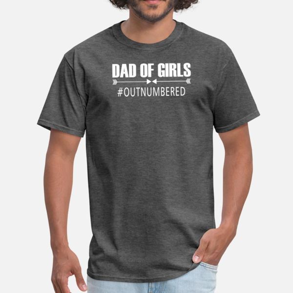 

dad of girls outnumbered designers graphic t shirt comic black summer tracksuit hoodie sweatshirt