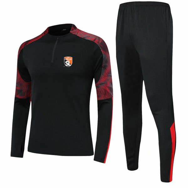 Stade Lavallois Mayenne Bambini Taglia da 4XS a 2XL Tute per il tempo libero Set Uomo Tute sportive per esterno Home Kit Giacche Pantalone Abbigliamento sportivo Completo