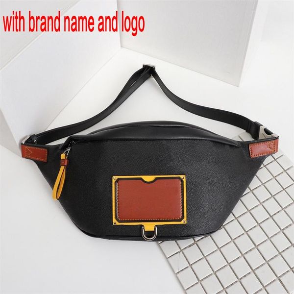 

luxury new purses men's designer handbags style badge discovery waist bag women brand classic style genuine leather shoulder bags eji0q