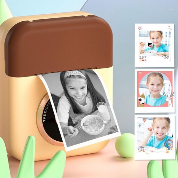

digital cameras children camera 1080p hd mini with thermal po paper toys for kids instant print birthday christmas gifts1