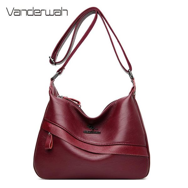 

soft pu leather shoulder bag new luxury handbags women bags designer solid crossbody bags for women 2020 sac a main