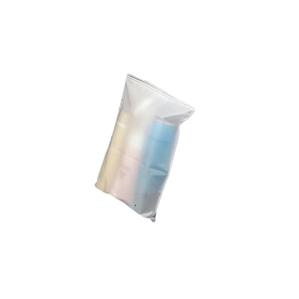 Kundenspezifische PVC-Plastiktasche für Kleidungsverpackungen mit Reißverschluss und Logo