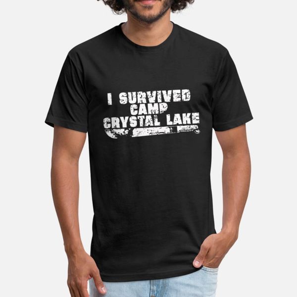 

i survived camp crystal lake graphic designers t shirt customized unique o-neck tracksuit hoodie sweatshirt
