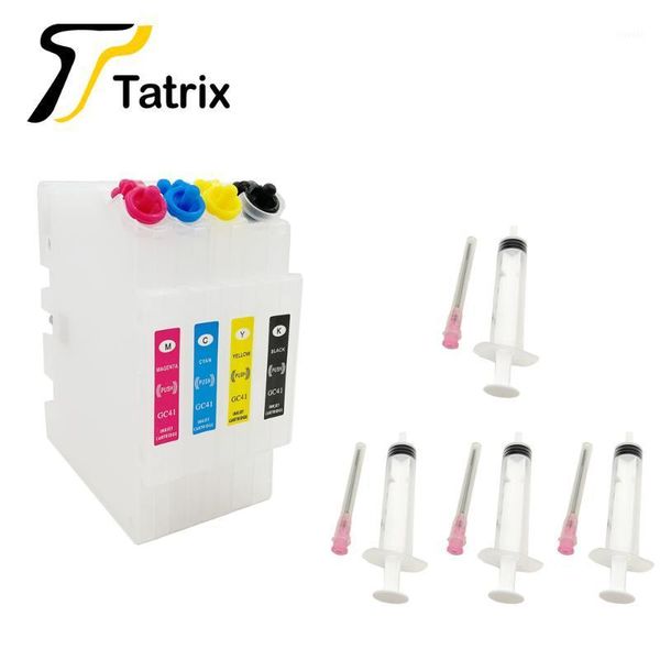 

ink cartridges tatrix gc41 refillable cartridge + ricoh sublimation . for sg2100 sg2010l sg3120 sg3100 sg3110dn sg3110dnw sg7100 printer1