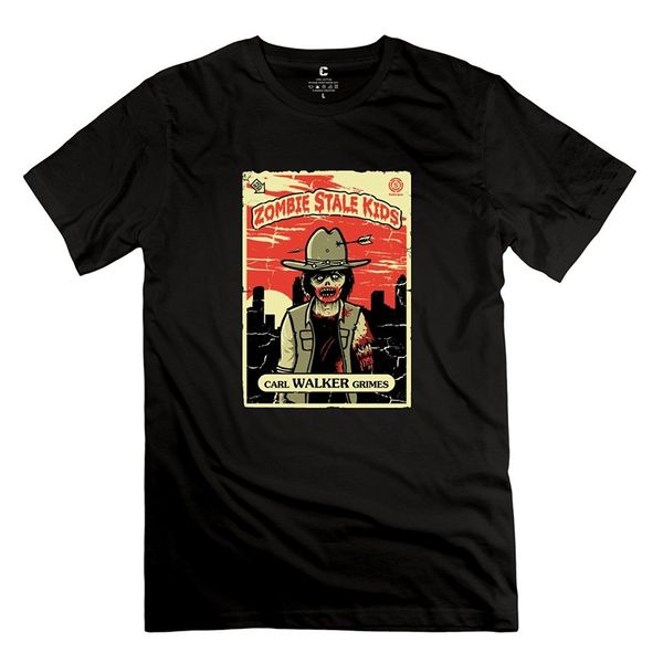

sport 2019 new summer tee shirt hm men's tees walker grimes black cool t-shirt