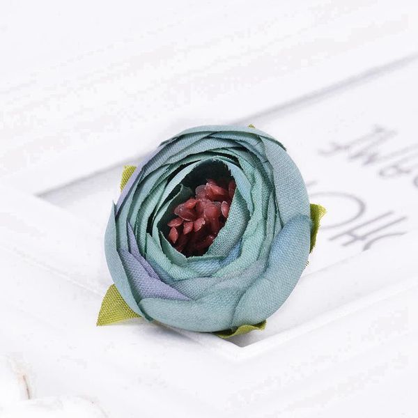 

5pcs/lot mini rose tea buds artificial flowers wedding home decoration diy craft wreath gift valentines day decor fake jlljmh