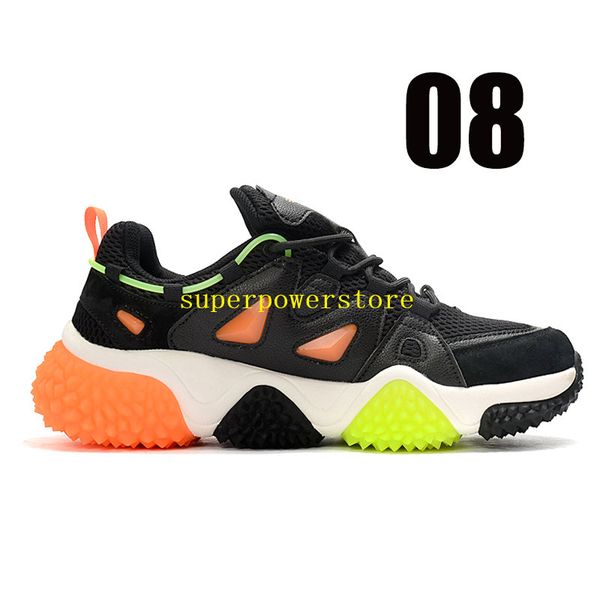

2021 treeperi durian chunky v2 running shoes black volt orange us 9.5 eur 43 for men sneakers
