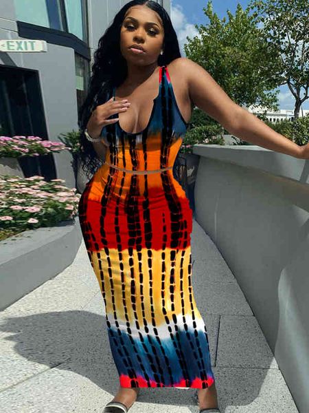 

ladies vest u-neck short fashion casual tie dye print skirt two piece dress set, White