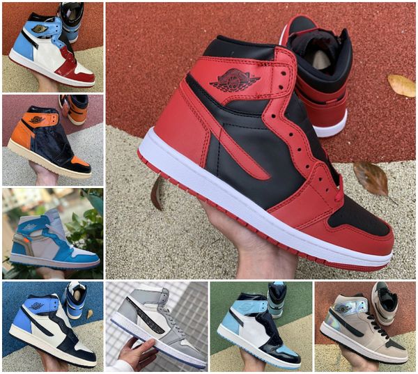 

2020 high 1 og gs x men basketball shoes obsidian asg unc crimson tint fearless banned retroes 1s chicago women white trainer sports shoes