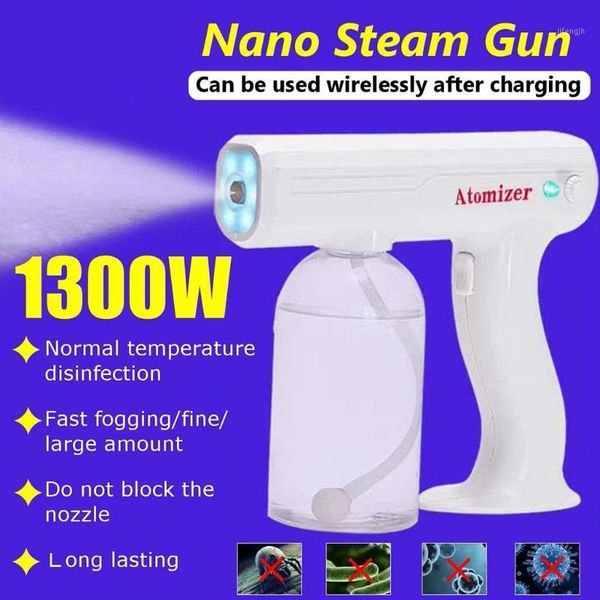 

wireless nano blue ray spray sterilizer mute handheld sprayer usb charging1