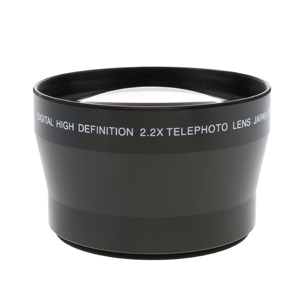 

72мм 2.2x увеличение телеобъектив телеконвертер для canon slr