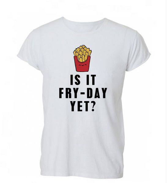 

summer fashion men t shirt is it fry day yet funny french fries food t shirt tshirt mens womens gift sport hooded sweatshirt hoodie