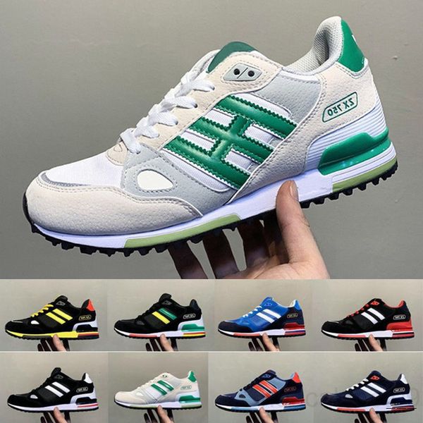 

2021 originals zx750 athletic mens women casual shoes fashion suede patchwork zx 750 breathable comfortable trainers gr9s
