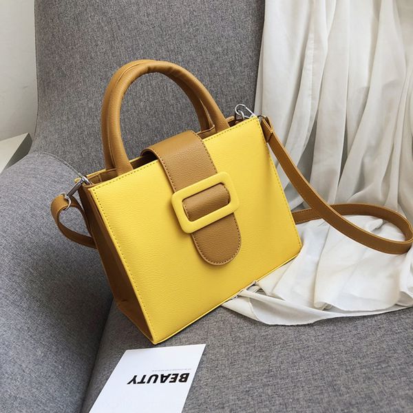 

женщины 2020 новый корейский моды рука небольшой площади рука моды женщин сумка pu универсальный небольшой квадратный мешок btfdw