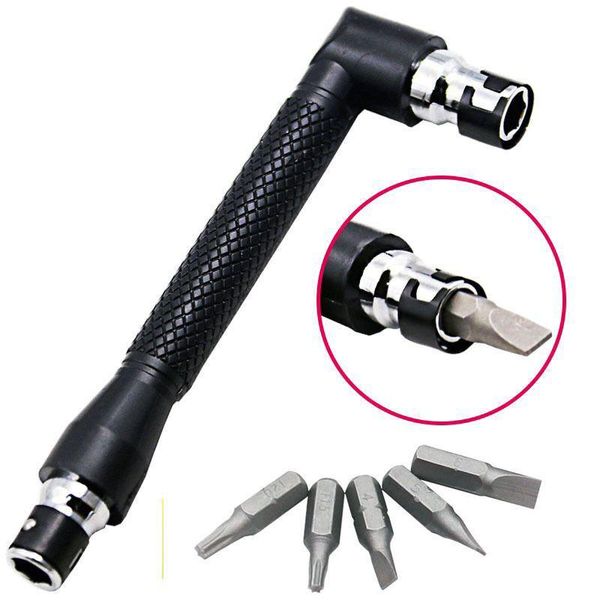 

mini double head socket spanner 7 words l-shape wrench 6.35 screwdriver connecting rod