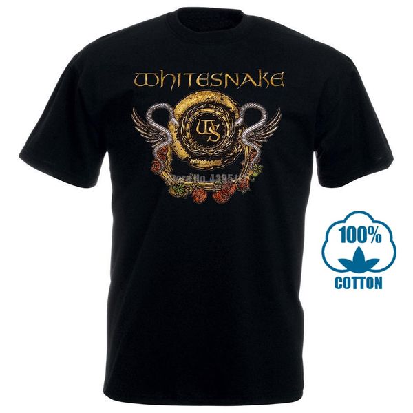 

summer 2018 new whitesnake rock logo mens black funny printing men short sleeve 010262 hoodie designers t shirts sweatshirt