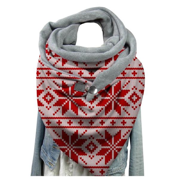 

christmas printing scarfr patchwork button malaysia scarfes soft wrap muffer women casual warm shawlsc scarf echarpe hiver femme, Blue;gray
