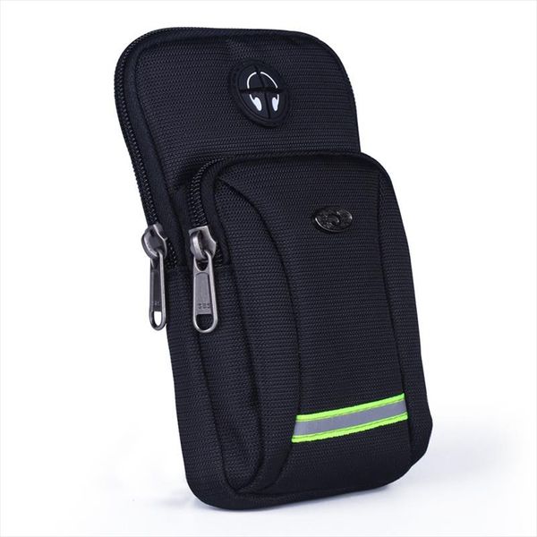 

men women waterproof oxford cell mobile phone case cover waist pack hook armband belt bags purse small shoulder messenger bags